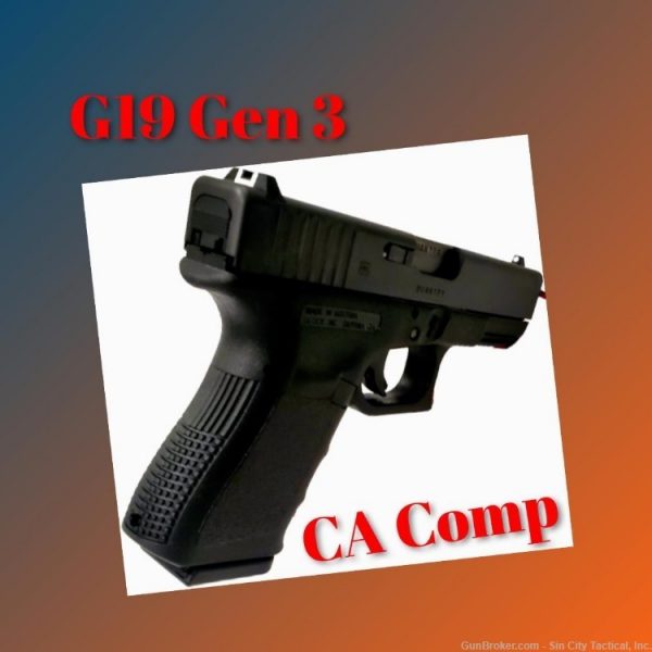 Glock 19 Gen 3 10 Round California Compliant