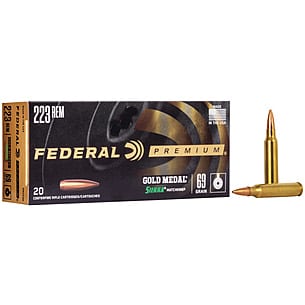 Federal Gold Medal Match 223 69 Grain